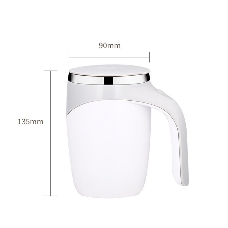 Electric Stirring Cup Milkshake Coffee Stirring Cup, Electric (White), Electric (Brown)