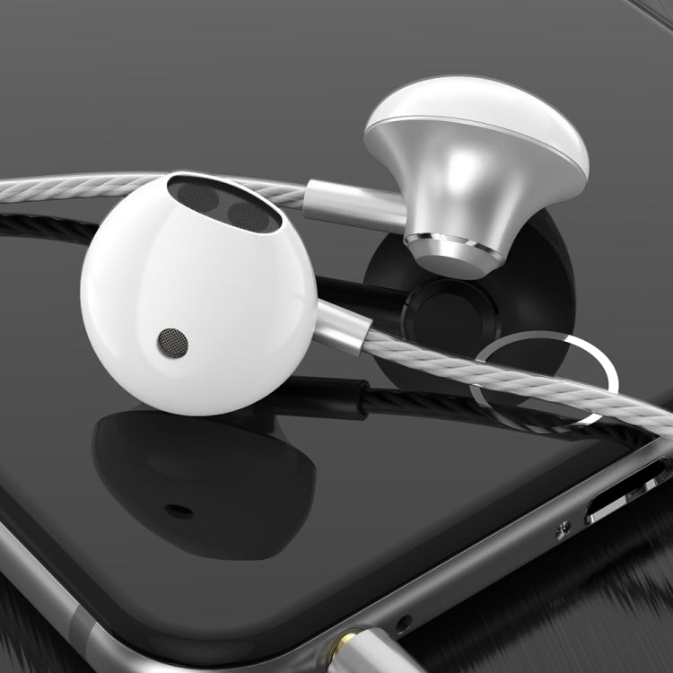 PTM D31 Kopfhörer Stereo Bass Ohrhörer mit Mikrofon Freisprechfunktion Sport Gaming Ohrhörer für Mobiltelefone Samsung Xiaomi
