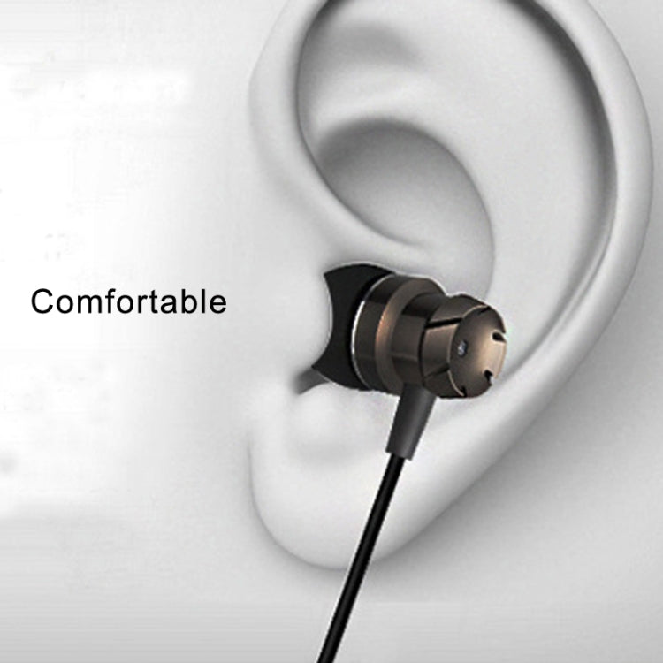 3.5mm Wired Headphones Handsfree Headset In Ear Earphone Earbuds with Mic for Xiaomi Phone MP3 Player Laptop(Silver)