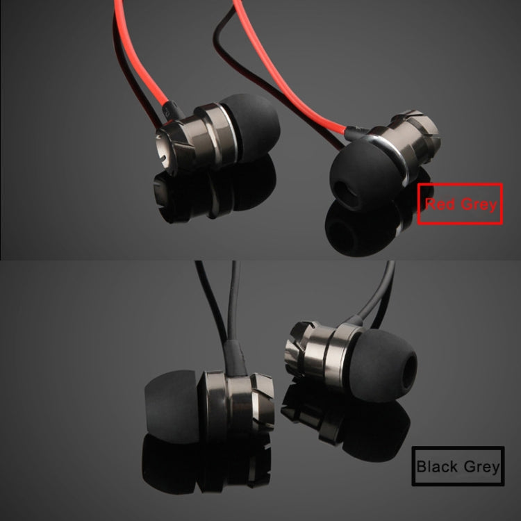 3.5mm Wired Headphones Handsfree Headset In Ear Earphone Earbuds with Mic for Xiaomi Phone MP3 Player Laptop(Silver)