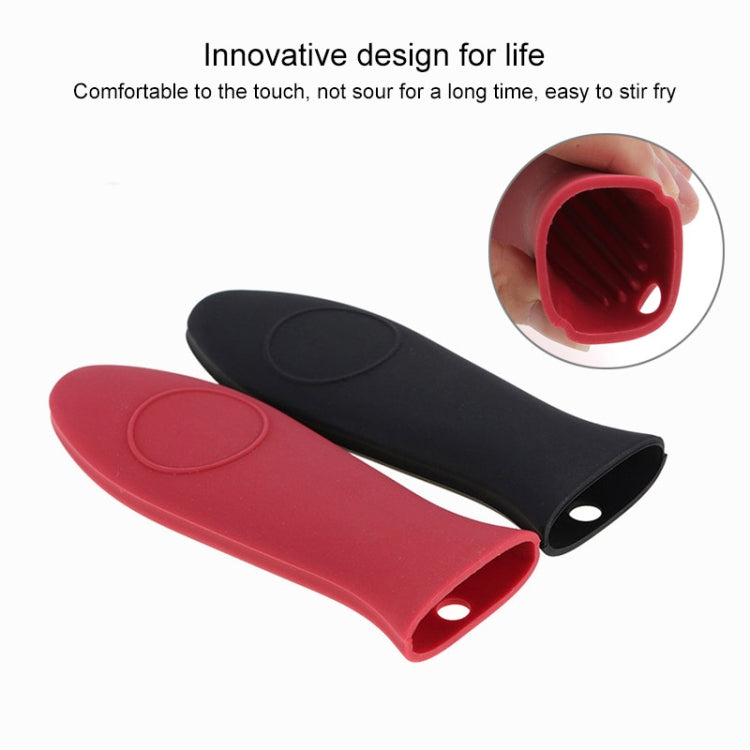 Silicone Pot Holder Handle Anti Slip Cover for Kitchen Thick Soft Pot Handle
