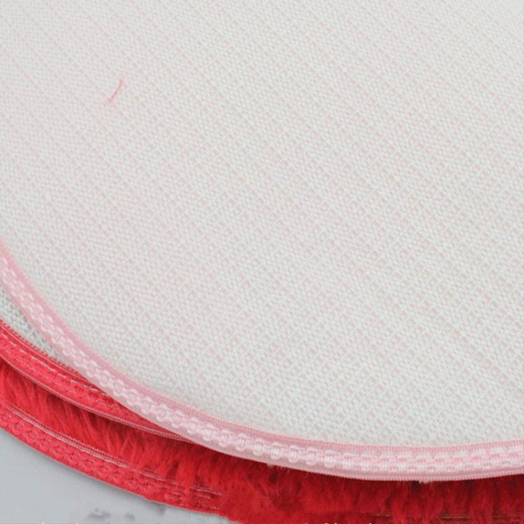 Heart Shape Non Slip Bath Mat Kitchen Floor Rug Absorbent Home Carpet Coffee