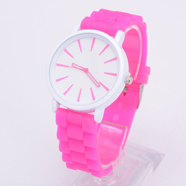 Classic Silicone Watch Ultra-thin Jelly Quartz Watch