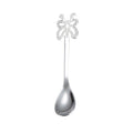 Multicolor Stainless Steel Butterfly Coffee Spoon Fruit Cold Drink Ice Cream Dessert Tea Spoon, Silver, Gold, Rose Gold, Rainbow, Black, Purple