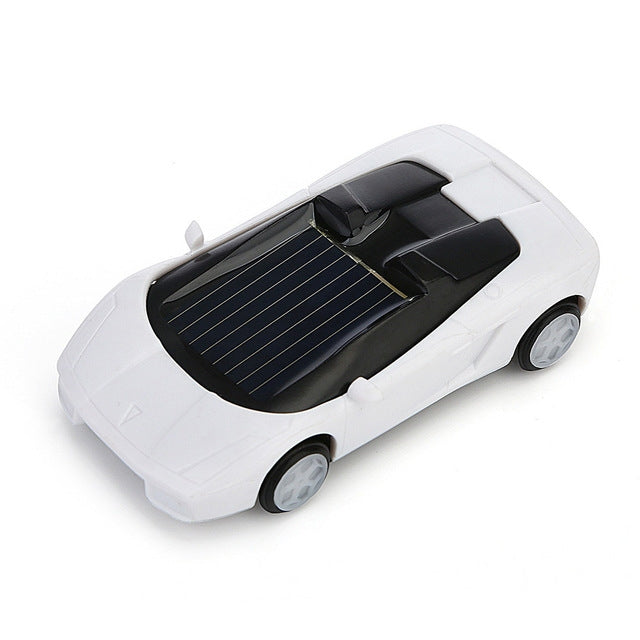 3PCS Solar Toys Car  Powered Mini Car Racer Toy For Kids