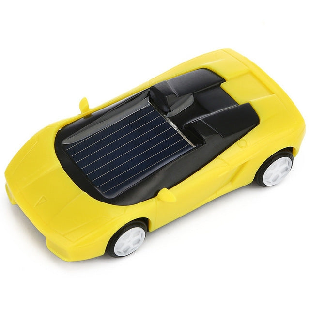 3PCS Solar Toys Car  Powered Mini Car Racer Toy For Kids