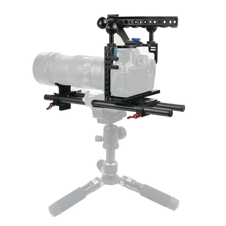 Camera Metal Video Cage Handle Stabilizer for Panasonic LUMIX GH3/GH4