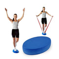 TPE Oval High Rebound Non-slip Yoga Supplies Balance Mat, Size: 31 x 21 x 6cm, 31 x 21 x 6cm
