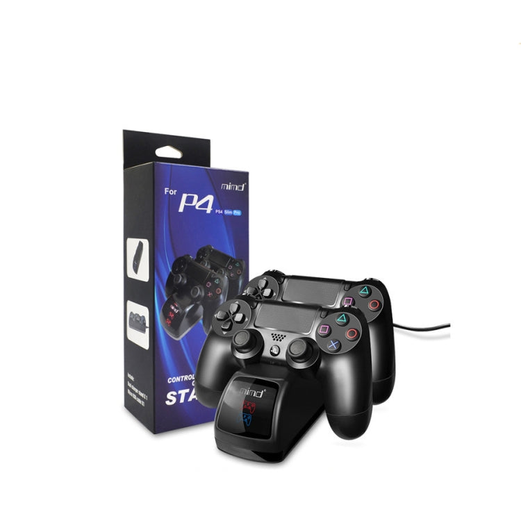 USB Dual-Ladestation mit LED-Anzeige für PS4 Wireless Controller, SND-401