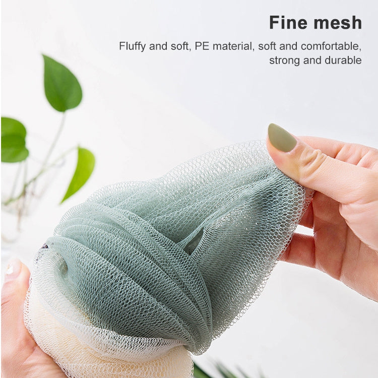 Portable Lantern Ball Bath Flower Large Back Shower(Khaki)