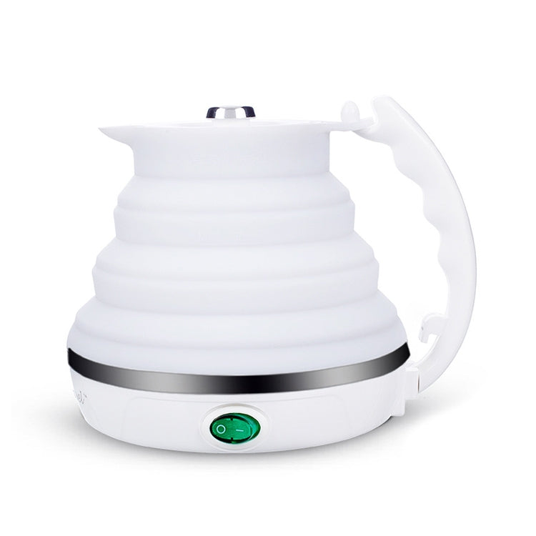 Portable Folding Silicone Intelligent Constant Temperature Travel Camping Electric Kettle, US Plug, EU Plug