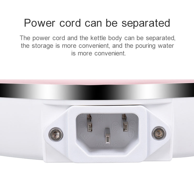 Portable Folding Silicone Intelligent Constant Temperature Travel Camping Electric Kettle, US Plug, EU Plug