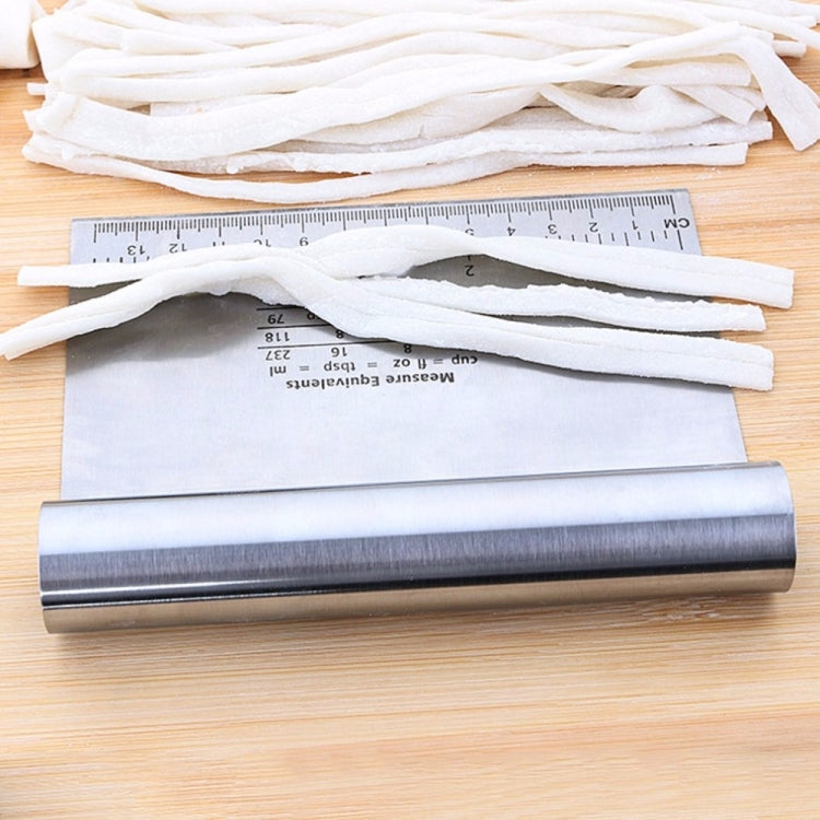 Stainless Steel Noodle Cutter with Scale Pasta Dough Baking Dough Cutter Tool