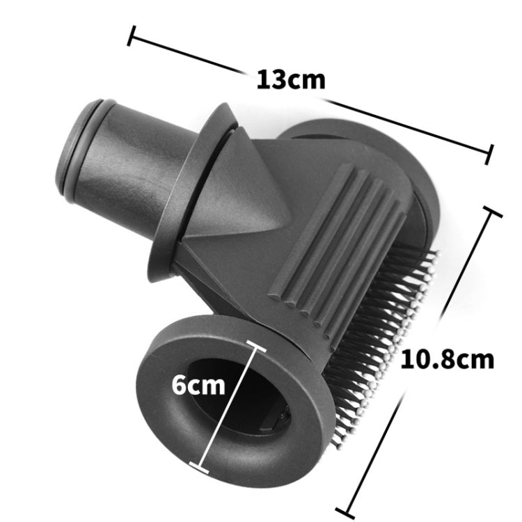 For Dyson Hair Dryer Nozzle Smooth Flyaway Attachment, Smooth Rose Red