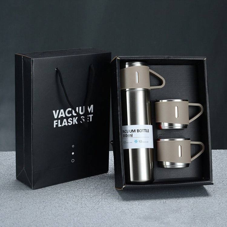 500ml 304 Stainless Steel Thermos Cup – Portable Insulated Gift Box Set