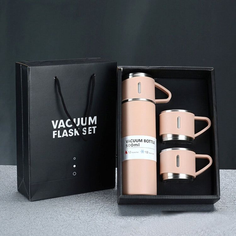 500ml 304 Stainless Steel Thermos Cup – Portable Insulated Gift Box Set