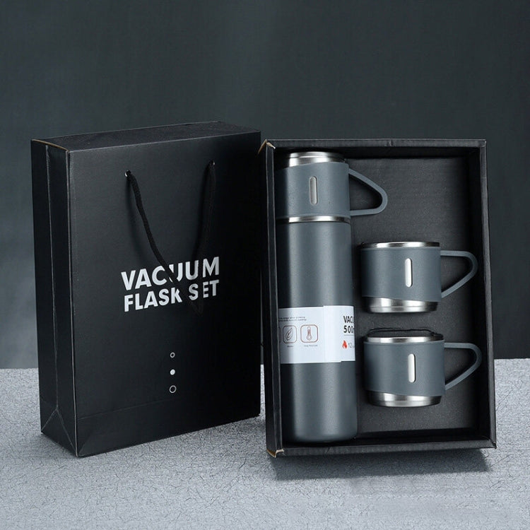 500ml 304 Stainless Steel Thermos Cup – Portable Insulated Gift Box Set