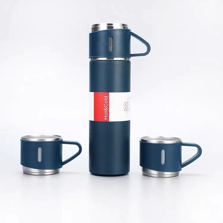 500ml 304 Stainless Steel Thermos Cup – Portable Insulated Gift Box Set