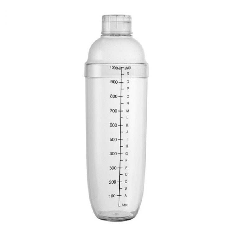 Shaker Cup PC Oz Cup Shaker With Scale Shaker Shaker Milk Teapot Juice Jug, 350ml Ordinary Transparent, 530ml Ordinary Transparent, 700ml Ordinary Transparent, 1000ml Ordinary Transparent, 350ml Black Double Scale, 530ml Black Double Scale             ...