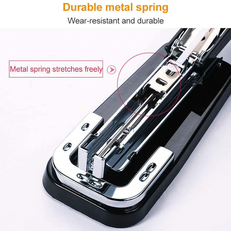 Deli 0414 Stapler Portable Rotatable Stapler 0012 Staple Nail