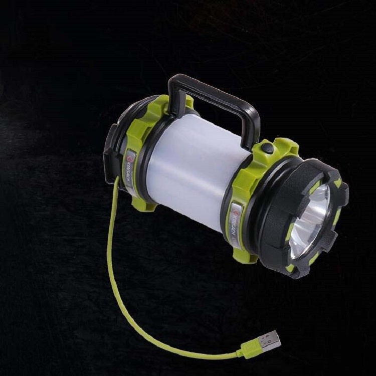 KINSACH Portable LED Searchlight Outdoor Rechargeable Multi-function Flashlight Camping Light