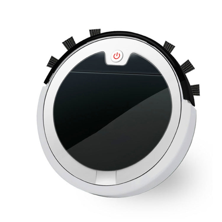 Home Smart Sweeping Robot Planning Route Remote Control Large Suction Cleaner Sweeper, White Black, Red Black