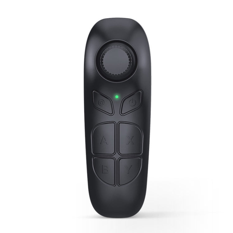 VR & Mobile Bluetooth Remote Controller – Android Phone Selfie, E-Book Page Flip, Short Video Shooting (Black)