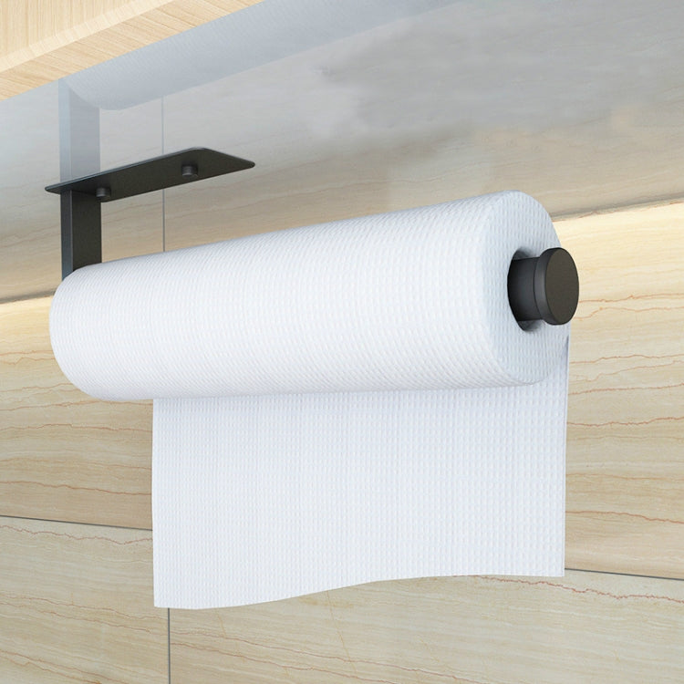 Kitchen Paper Towel Holder Wall Mount Roll Paper Rack Organizer Stand Bracket