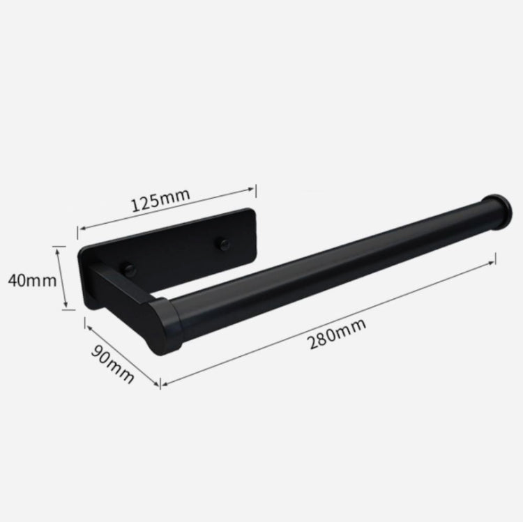 Kitchen Paper Towel Holder Wall Mount Roll Paper Rack Organizer Stand Bracket