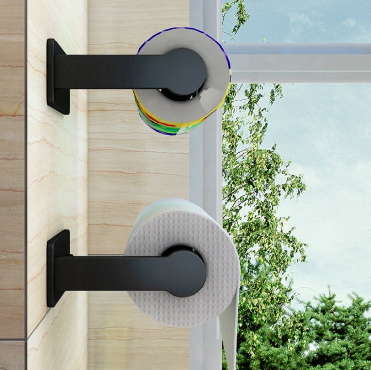 Kitchen Paper Towel Holder Wall Mount Roll Paper Rack Organizer Stand Bracket