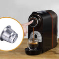 Reusable Stainless Steel Coffee Capsules with Multiple Filling Coffee Filters(Silver)