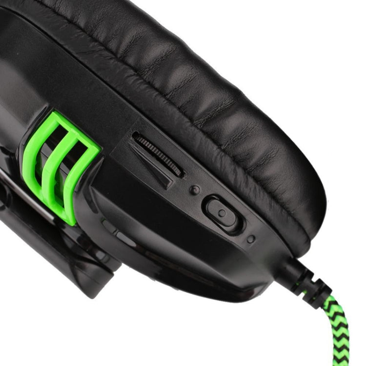 Salar KX101 3.5mm Wired Earphone Gaming Headset PC Gamer Stereo Headphone with Microphone for Computer