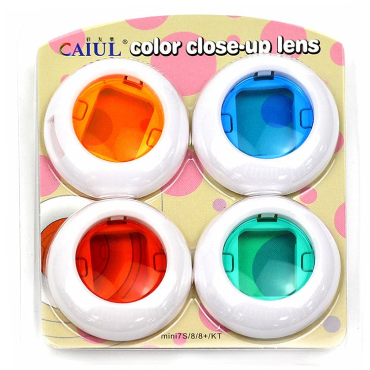 Colorful Camcorder Close-up Colored Lens Filter for Polaroid Fujifilm Instax Mini 9 8 8 7S KT Instant Film Cameras, For FUJIFILM Instax Mini 9