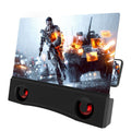 F12 12 inch Dual Speaker Phone Eye Protection Screen Amplifier