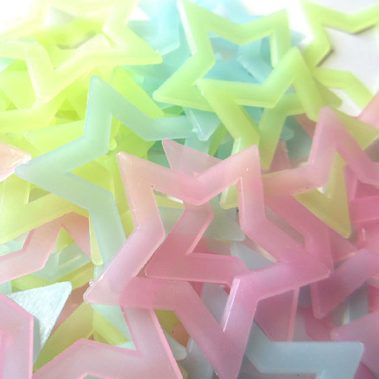 100PC Kids Bedroom Glow Wall Stickers Stars