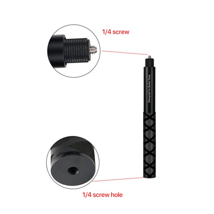 1,2m Action-Kamera-Zubehör Selfie-Stick für Insta360 ONE X und ONE Sportkamera-Griffzubehör, 1,2m für Insta360 ONE X / ONE