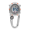 Mountain Climbing Watch Multifunctional Stainless Steel Hook Watch, Stainless Steel Hook Watch(Orange), Stainless Steel Hook Watch(Blue), Stainless Steel Hook Watch(Yellow), Stainless Steel Hook Watch(Red)