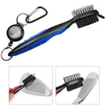 Golf Club Brush Ball Slot Cleaning Brush Cleaning Set, ZY-0021  Brush Blue, ZY-0021 Brush Black