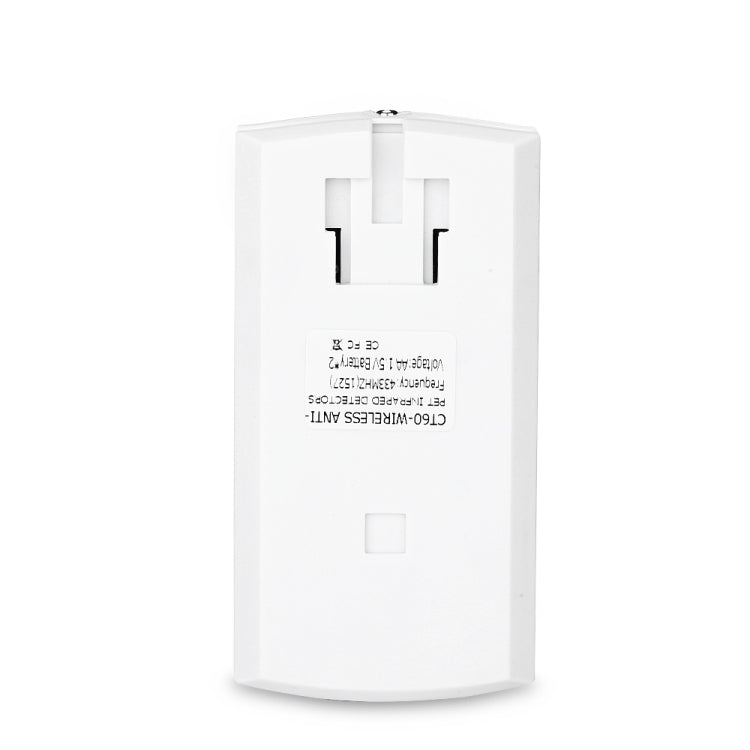 CT60 PIR2 Wireless Infrared Detector Human Body Motion Sensor Wall-Mounted for Smart Home Security Alarm Smart Remote