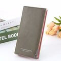 Women Long Wallet Zipper Clutch Card Holder Coin Purse ID Wallet Green
