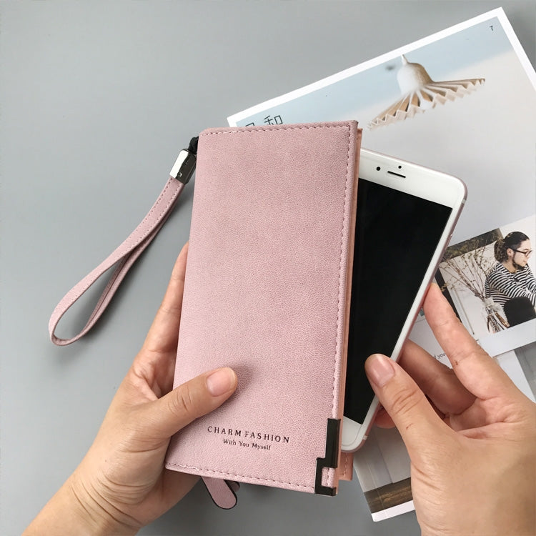 Women Long Wallet Zipper Clutch Card Holder Coin Purse ID Wallet Green