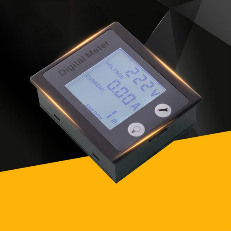 peacefair PZEM-011 AC Digital Display Multi-function Voltage and Current Meter Electrician Instrument, Host + Closed CT, Host + Opening CT