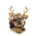 Weihnachts-Haarschmuck für Haustiere, Hunde-Haarspange, Katzen-Schmuck, Weihnachts-Geweih-Haarreif, S, M, L