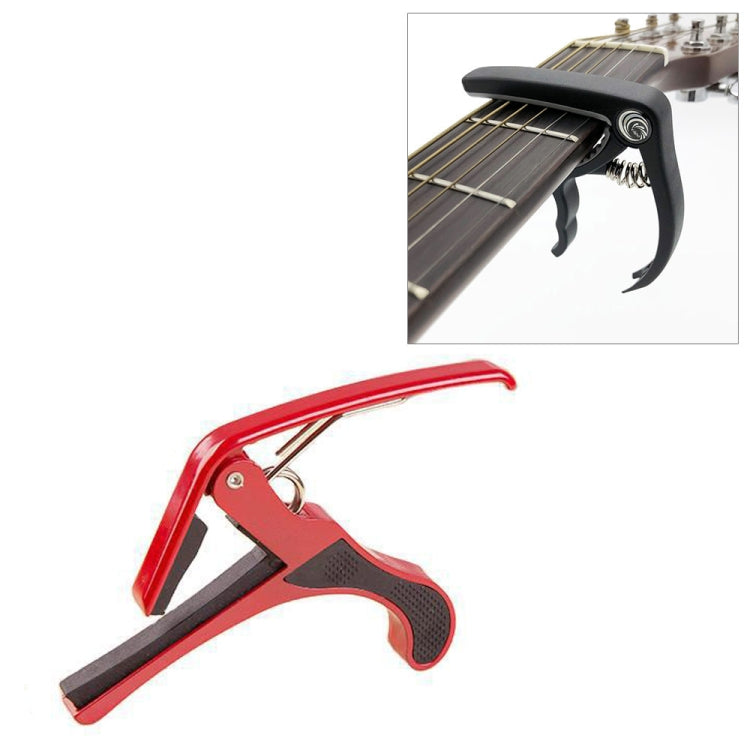 Kapodaster aus Kunststoff für 6-saitige Akustik-Klassik-E-Gitarre, Stimmklemme, Musikinstrumentenzubehör, Kapodaster aus Kunststoff
