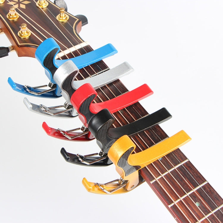 Kapodaster aus Kunststoff für 6-saitige Akustik-Klassik-E-Gitarre, Stimmklemme, Musikinstrumentenzubehör, Kapodaster aus Kunststoff