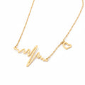 Heart Pendant Necklace Romantic Love Heart Jewelry Gift for Women & Girls
