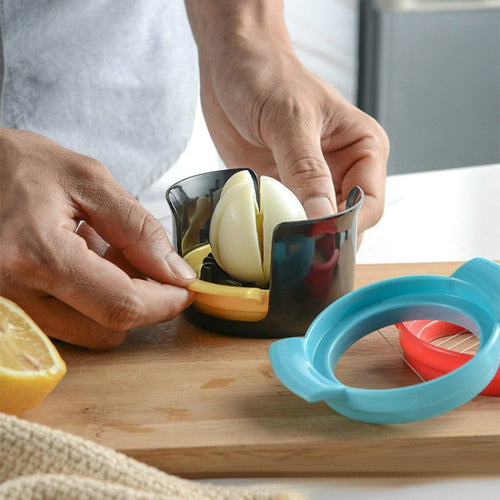 2 PCS 3 in 1 Egg Cutter Kitchen Tools