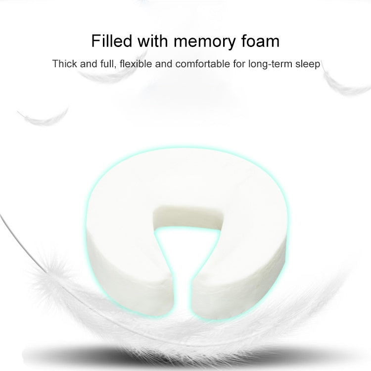 Adjustable Headrest Face Pillow Family Massage Beauty Cradle Rest Pad For Desk