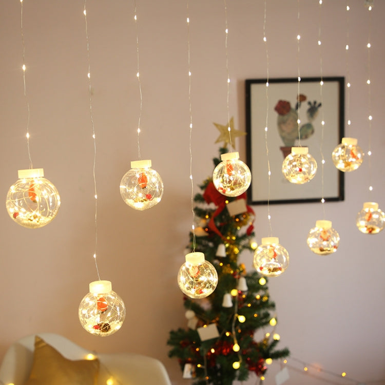 LED Copper Wire Curtain Light Wishing Ball Christmas Decoration String Lights