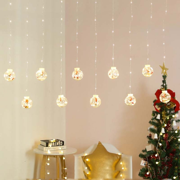 LED Copper Wire Curtain Light Wishing Ball Christmas Decoration String Lights